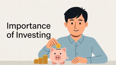 Soft abstract background illustration for an investing article